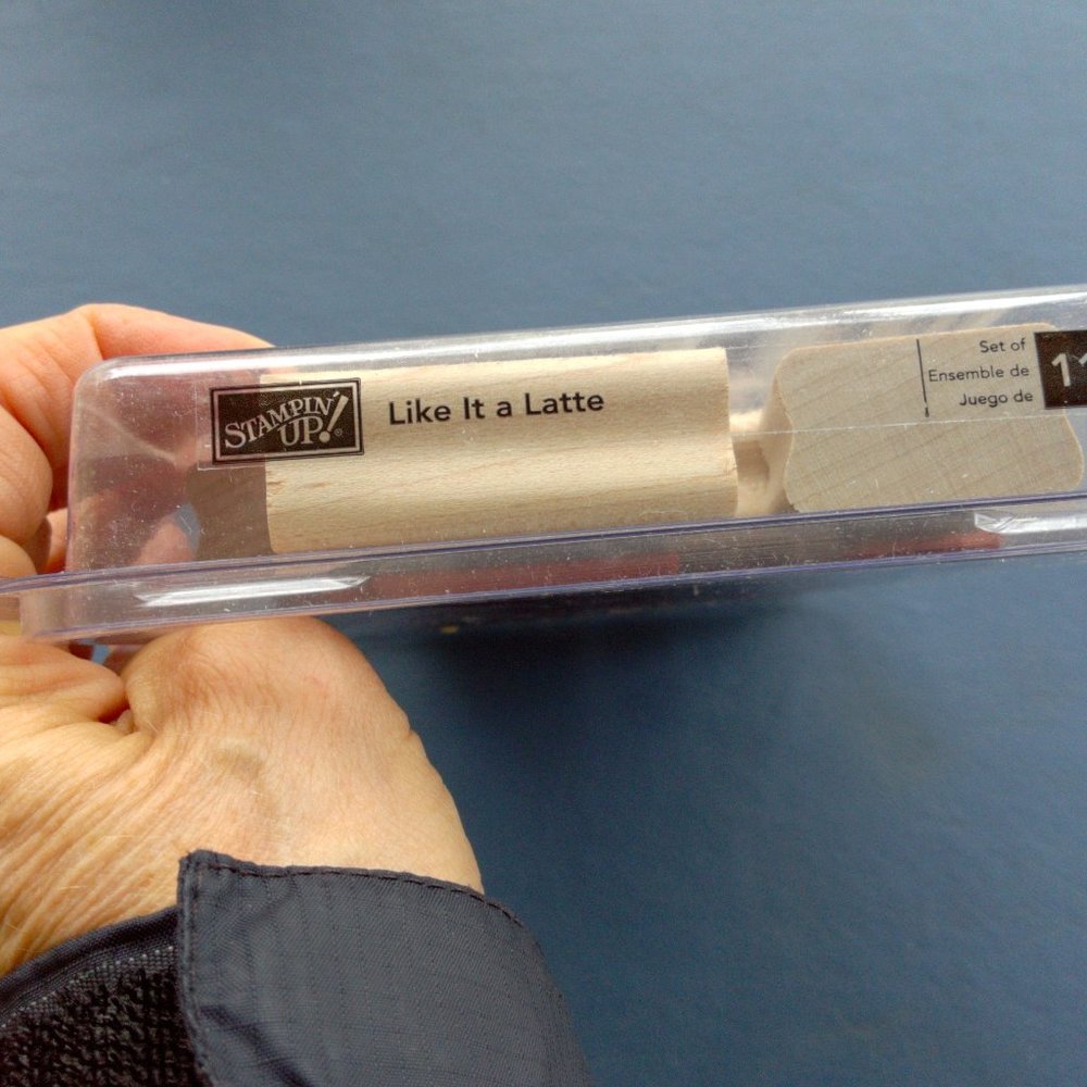 Stampin’ Up! “Like It a Latte” Rubber Stamp Set - Picture 4 of 7